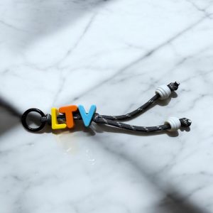 PORTE-CLÉ LTV - GRIS