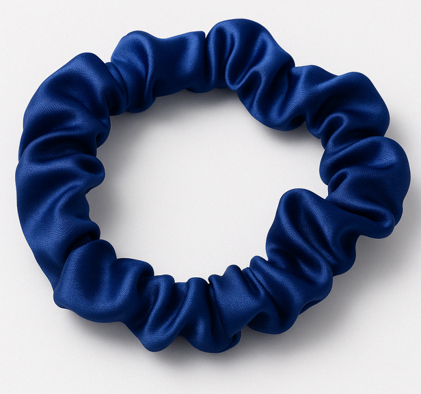chouchou fin cleu satin